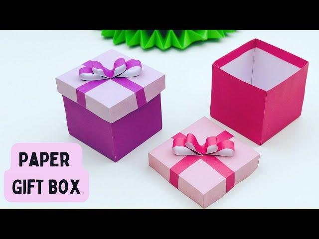 DIY MINI PAPER GIFT BOX / Paper Craft / Easy Origami  Gift Box DIY / Paper Crafts Easy / Gift Ideas