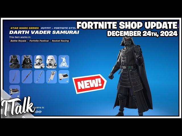 *NEW* DARTH VADER SAMURAI SET! Fortnite Item Shop [December 24th, 2024] (Fortnite Chapter 6)