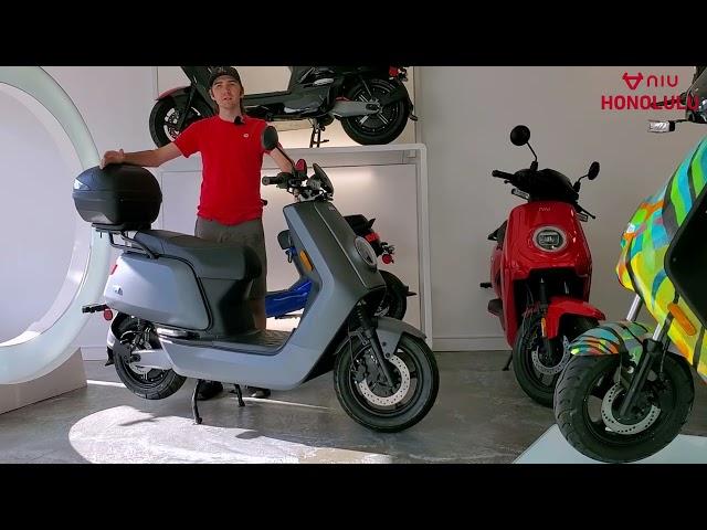 NQi Sport Electric Moped | NIU Honolulu Showroom