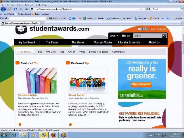 Studentawards Virtual Tour