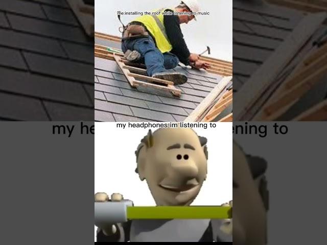 Im listening to my construction Music