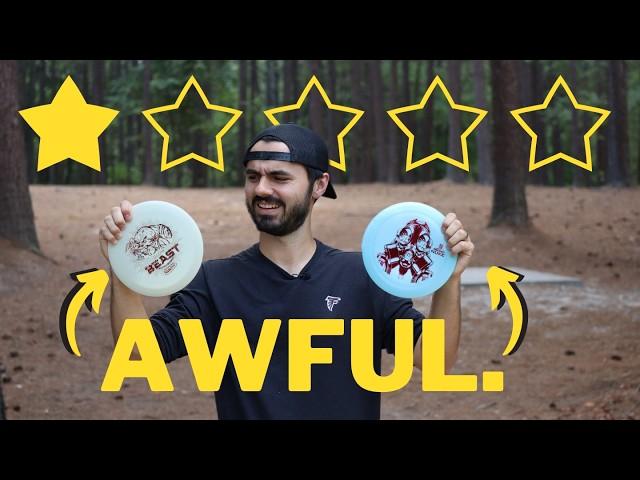 We Tried 1 Star Reviewed Disc Golf Discs!