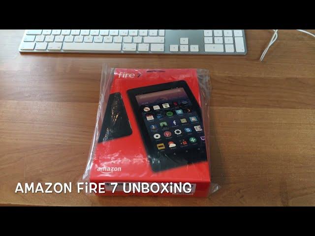 Amazon Fire 7 Tablet Unboxing und erster Eindruck