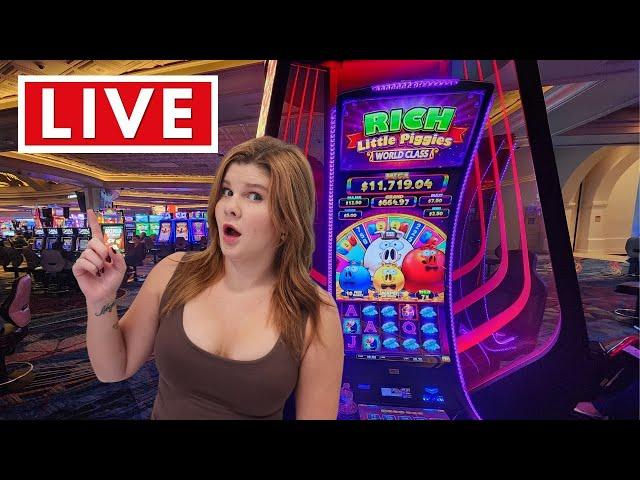  Playing NEW Slots LIVE in Las Vegas!  Let's WIN BIG!