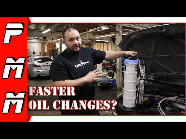 Faster and easier oil changes? Holt Industries fluid extractor & dispenser review | Harbor Fright