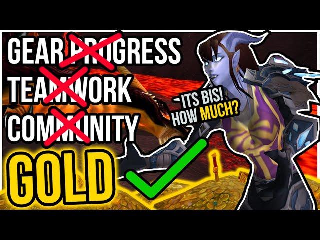 How Gear For Gold TRANSFORMED Raiding Forever | Classic WoW