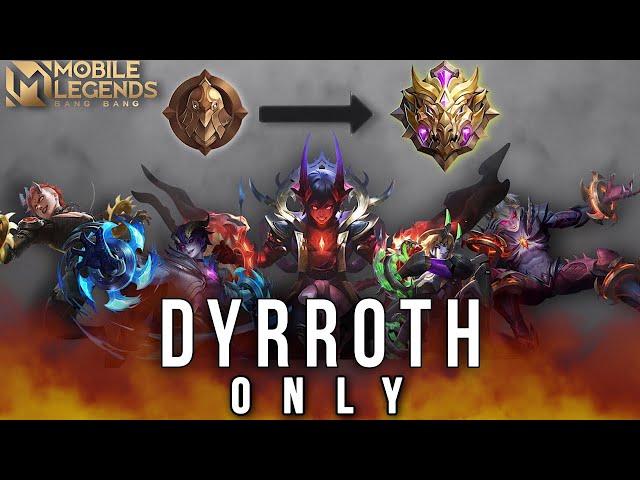 Namatin Mobile Legend tapi Dyrroth Only