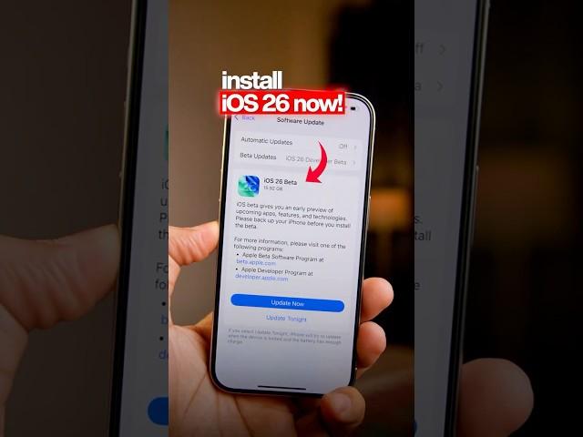 iOS 26 Installation Guide!
