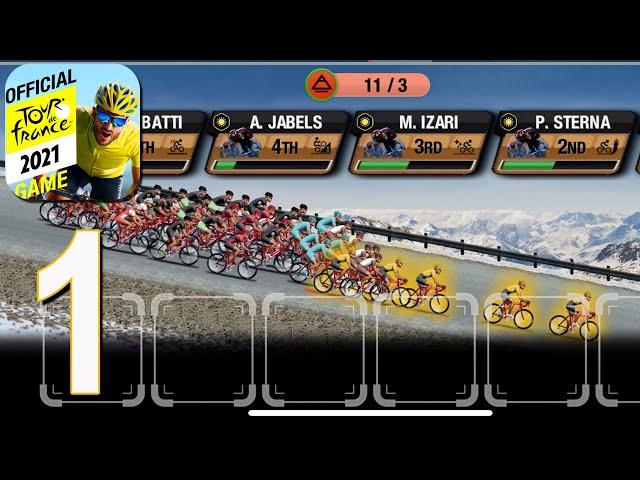 Tour de France 2021 The Game - Walkthrough Gameplay part 1(iOS, Android)