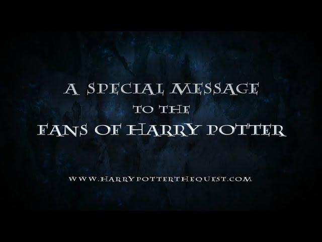 The Quest: A Special Message to the Fans | Harry Potter Behind the Scenes