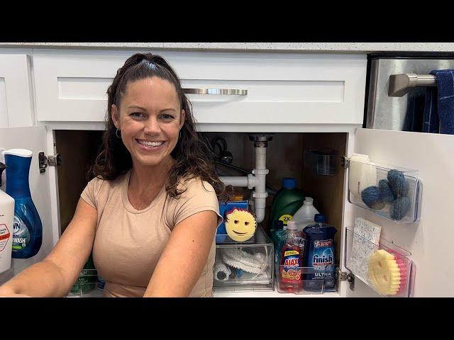 East Coast DIY - Under Kitchen Sink Organization