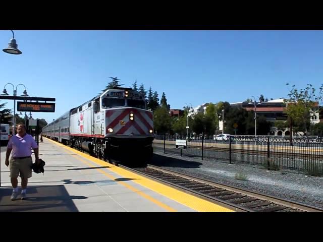 Caltrain 908 at Palo Alto, CA