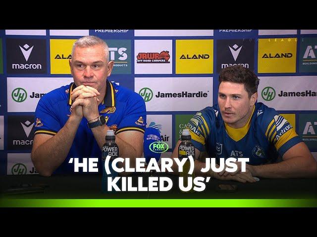 "Start of the season, that could of been ugly!" | Eels Press Conference | Fox League