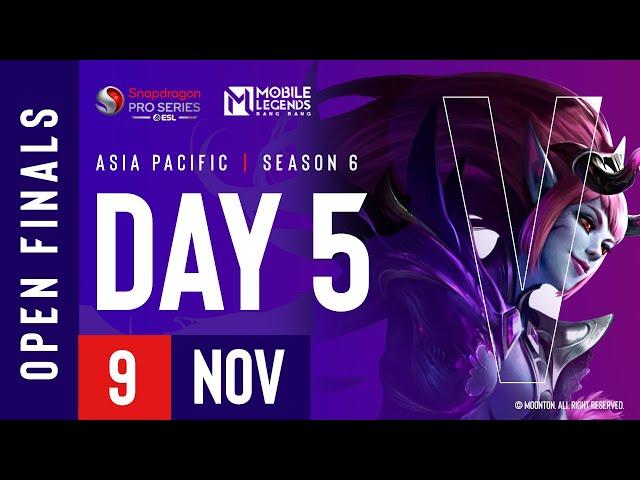  [EN] AP Mobile Legends: Bang Bang | Snapdragon Mobile Open Finals | Season 6 | Day 5