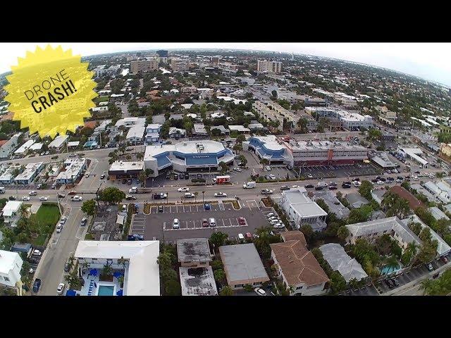 Drone Crash in the City