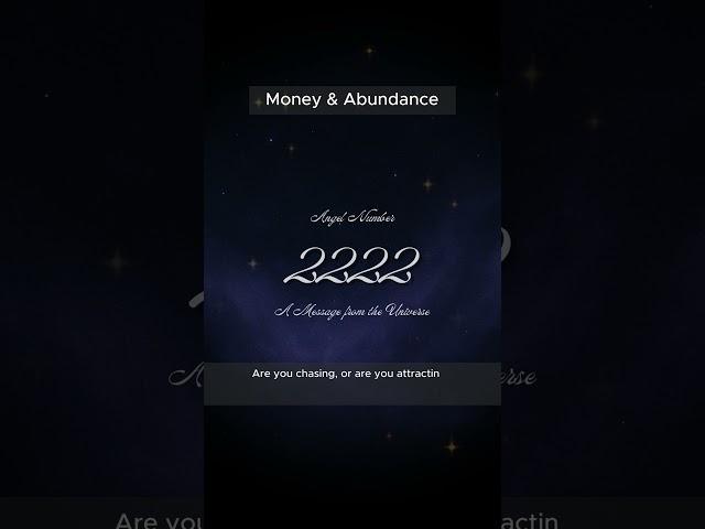 What 2222 Really Means for Your Money & Abundance - Numora #angelnumber #angelnumber2222