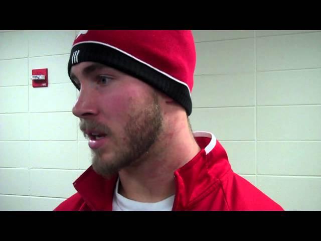 Video: Badgers TE Jacob Pedersen says 'we came out flat' vs. Penn State