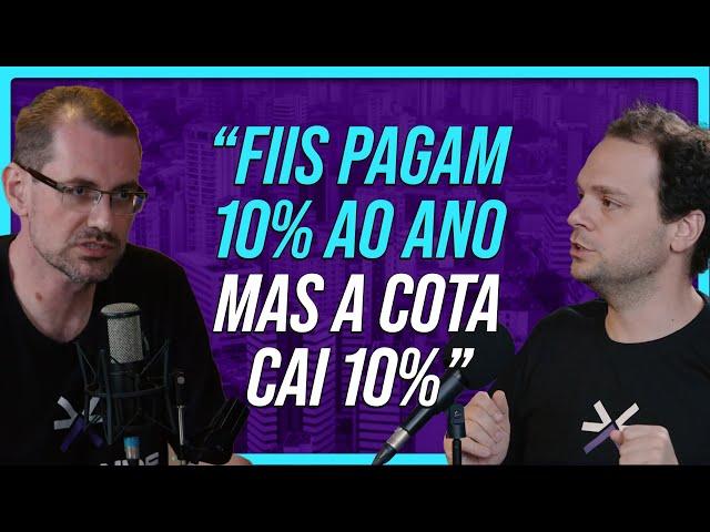 De que adianta investir em FIIs se eles pagam renda mas a cota cai? | Professor Baroni