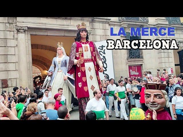 BARCELONA INAUGURAL SEGUICI - Festes de la Mercè 2024 Barcelona