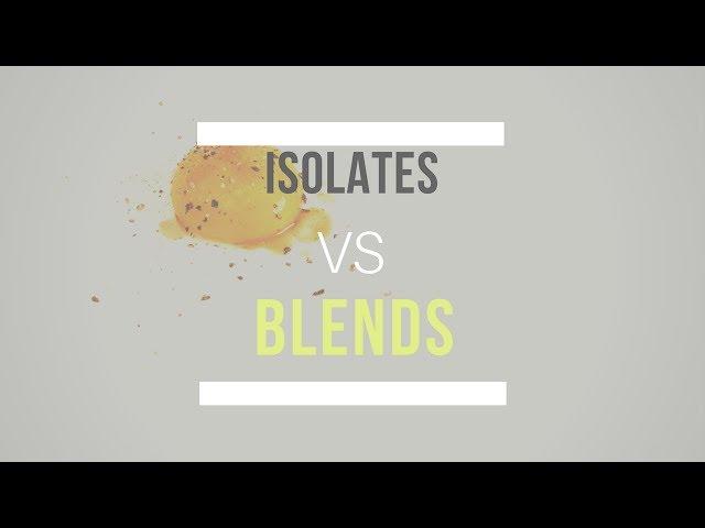 Protein Isolates vs Protein Blends