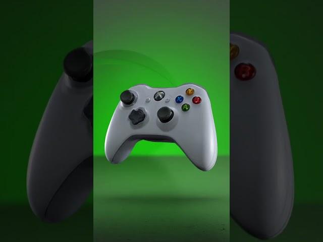 Evolução dos Controles Xbox #Shorts #Xbox #XboxBr