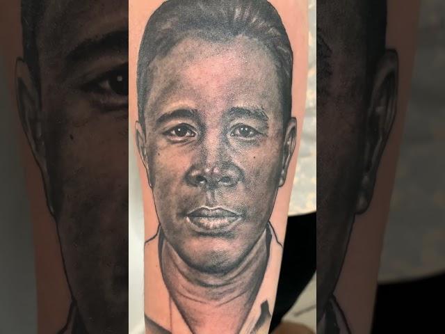 Portrait | Black and Graywash Tattoo #southinkcustomtattoo #johnalvarez