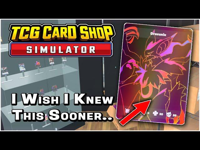 Everything I Wish I Knew Before I Started TCG Card Shop Simulator!!