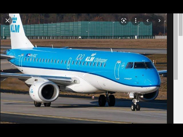 Infinite Flight Global Timelapse Amsterdam to Dusseldorf KLM Embrear E190 with Benito007