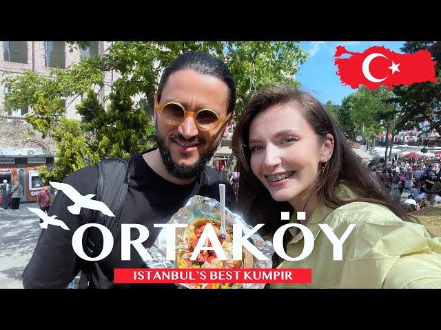 Istanbul VLOG  We eat the GIANT POTATO from Ortaköy for the first time!