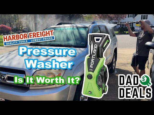 SHOULD You Buy The Harbor Freight Portland Pressure Washer? | Dad Deals