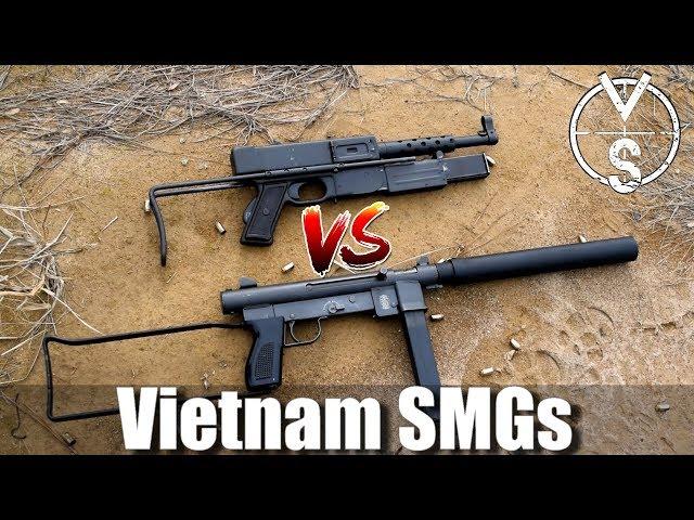 Historical Vietnam War Machine Guns S&W-76 VS MAT-49