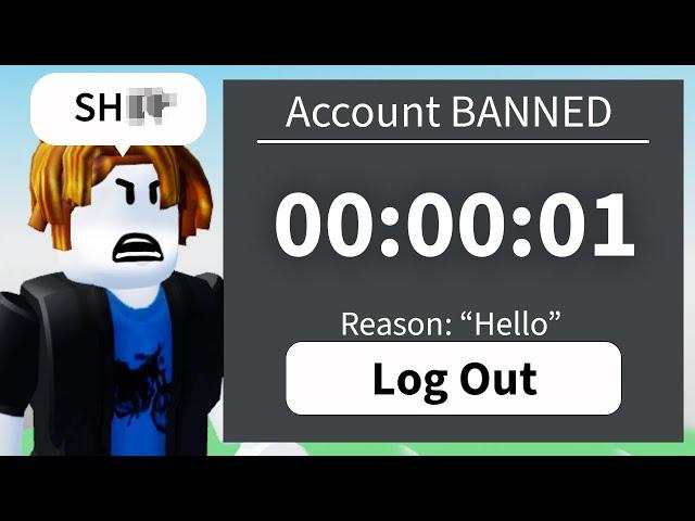 Roblox BAN Speedrun in 1 Hour