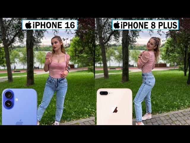 iPhone 16 Vs iPhone 8 Plus Camera Test Comparison