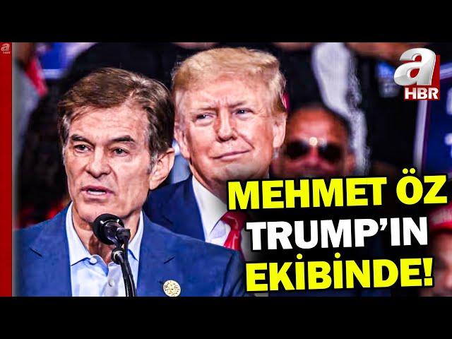 Türk doktor Mehmet Öz Trump'ın ekibinde! Mehmet Öz: ABD'yi yeniden "sağlıklı" yapacağım | A Haber