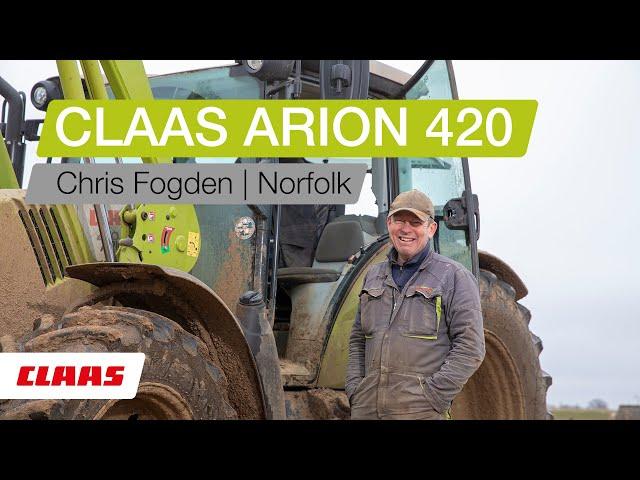 CLAAS ARION 420 | Chris Fogden