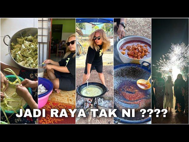 JADI HARI RAYA NYA BILA NI ? SEMPAT KE NAK MASAK NI  - RAYA 2023 VLOG PART 1