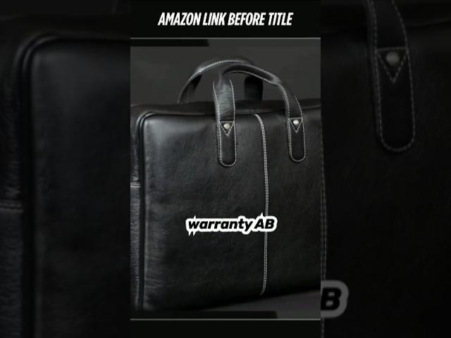 HAMMONDS FLYCATCHER Genuine Leather Office Bag for Men #officebag #leatherbag #laptopbag