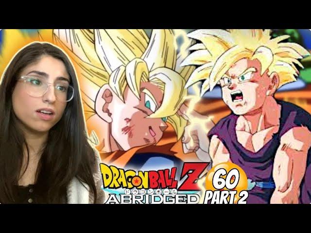 GOKU'S SACRIFICE | Dragon Ball Z Abridged EP 60 PART 2 | DBZA REACTION