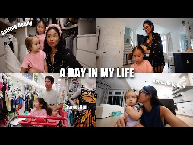 day in my life | target, hurricane, etc