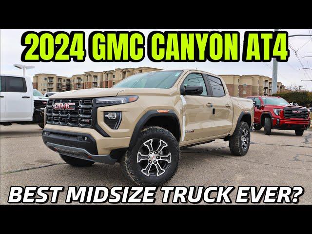 2024 GMC Canyon AT4: Is The Canyon Still The Best Mid Size Pickup???