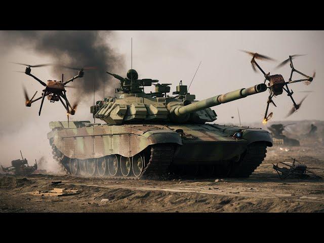 LIMBO THEP : T-90M withstands 2 direct FPV drone hits