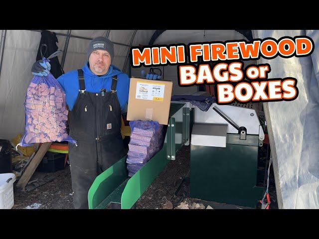 Firewood Bags vs. Boxes - Selling Mini Firewood