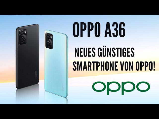 Oppo A36 - Ein neuer Preis-Leistungs-Killer von Oppo! (German, Deutsch)