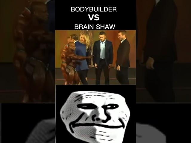 Brian Shaw next to bodybuilders  #brianshaw #mrolympia #bodybuilding #bodybuilding