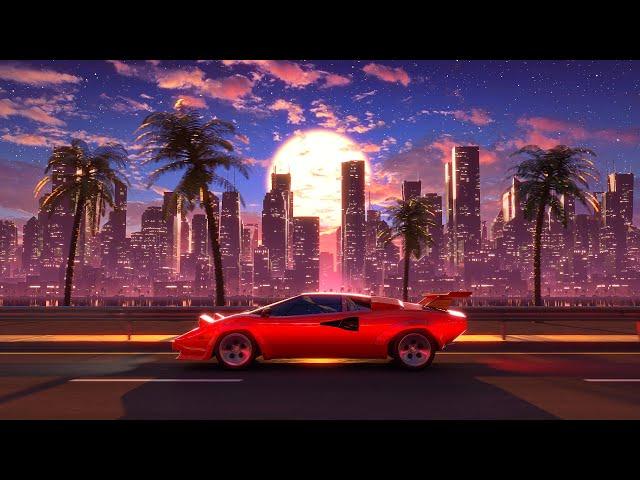 Synthwave Drive - 12 Hours - 4K Ultra HD 60fps