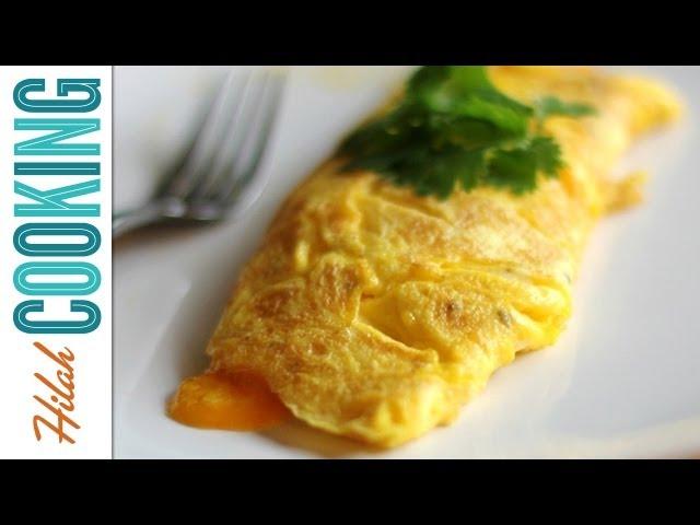 How To Make an Omelet - Easy Cheesy Omelet Recipe Video