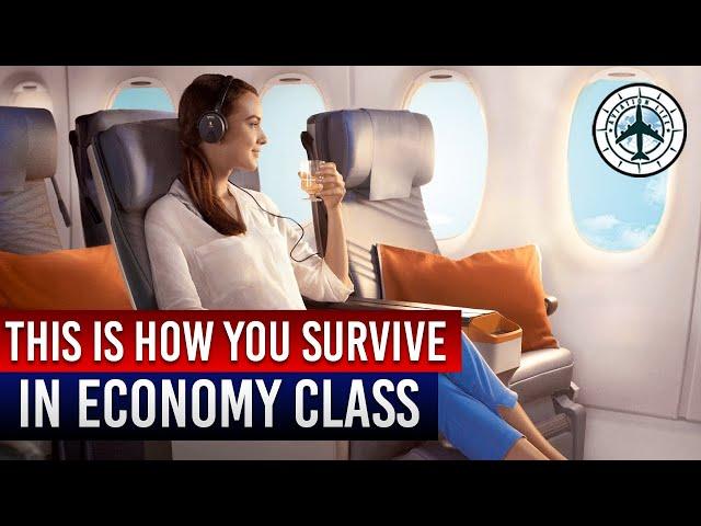 7 Long-Haul Flight Tips - SURVIVAL GUIDE in Economy Class