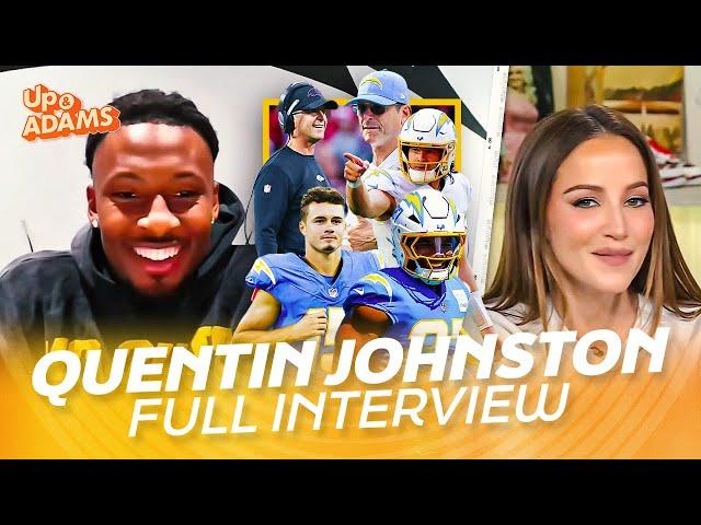 Quentin Johnston on Incredible Season, Locker Room Energy After Bengals Win, Harbaugh Bowl, & More