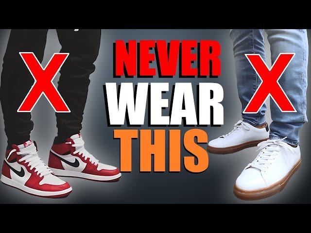 6 Sneakers Adult Men Should NEVER Wear!