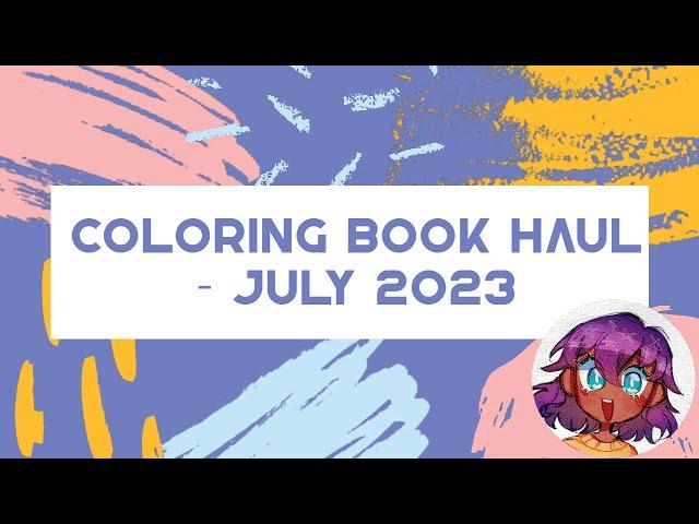 Another Amazon Coloring Book Haul | July 2023